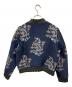 VIVIENNE TAM (ヴィヴィアンタム) ドラゴンジャガードブルゾン ネイビー サイズ:42：19000円