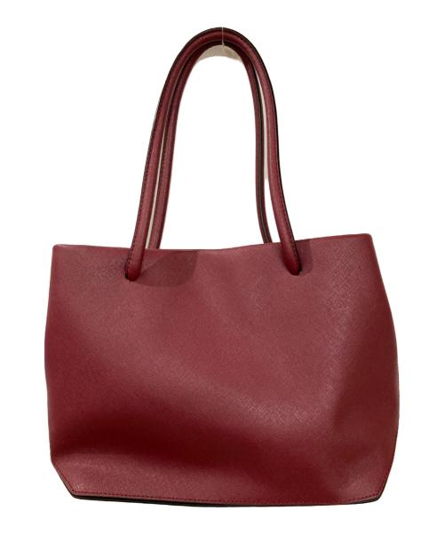 MARC JACOBS（マークジェイコブス）MARC JACOBS (マークジェイコブス) ロゴトートバッグ レッドの古着・服飾アイテム