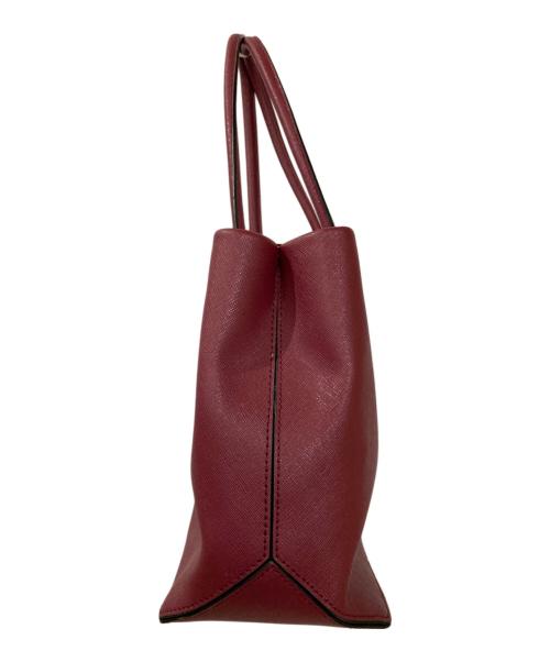 MARC JACOBS（マークジェイコブス）MARC JACOBS (マークジェイコブス) ロゴトートバッグ レッドの古着・服飾アイテム