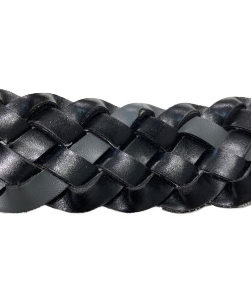 stussy（ステューシー）stussy (ステューシー) 90S メッシュベルト ブラックの古着・服飾アイテム