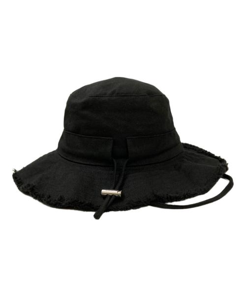 jacquemus（ジャックムス）jacquemus (ジャックムス) サファリハット ブラック サイズ:60cmの古着・服飾アイテム