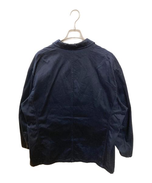 Graphpaper（グラフペーパー）Graphpaper (グラフペーパー) Westpoint Chino Oversized Jacket　テーラードジャケット ネイビー サイズ:3の古着・服飾アイテム