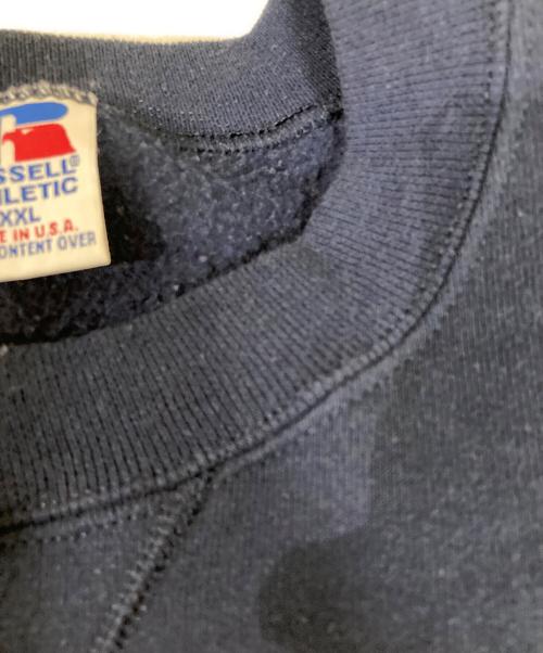 RUSSELL ATHLETIC（ラッセルアスレチック）RUSSELL ATHLETIC (ラッセルアスレチック) 90S ガゼットスウェット ネイビー サイズ:XXLの古着・服飾アイテム