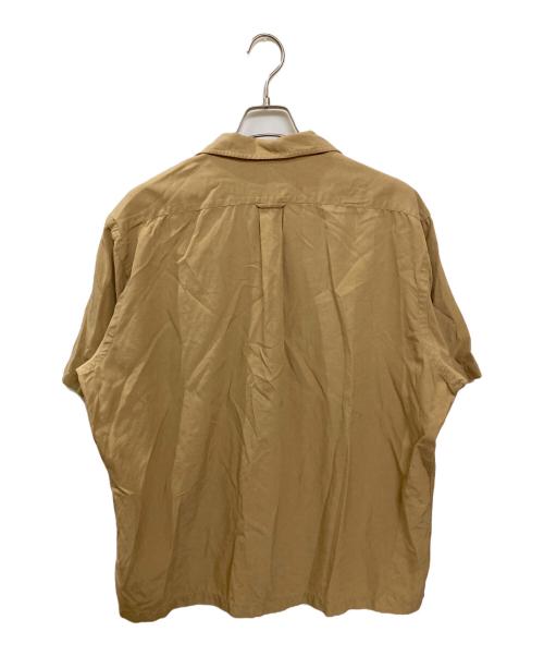POLO RALPH LAUREN（ポロ・ラルフローレン）POLO RALPH LAUREN (ポロ・ラルフローレン) 古着シルクコットンオープンカラーシャツ ベージュ サイズ:XLの古着・服飾アイテム