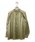 ISSEY MIYAKE（イッセイミヤケ）の古着「サテンラスターシャツ」｜グリーン
