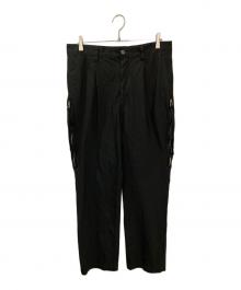 UNDERCOVERISM（アンダーカバーイズム）の古着「サイドジップパンツ」｜ブラック