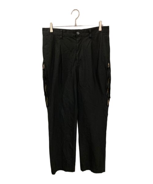 UNDERCOVERISM（アンダーカバーイズム）UNDERCOVERISM (アンダーカバーイズム) サイドジップパンツ ブラック サイズ:3の古着・服飾アイテム
