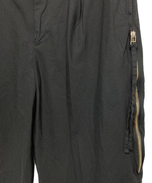 UNDERCOVERISM（アンダーカバーイズム）UNDERCOVERISM (アンダーカバーイズム) サイドジップパンツ ブラック サイズ:3の古着・服飾アイテム