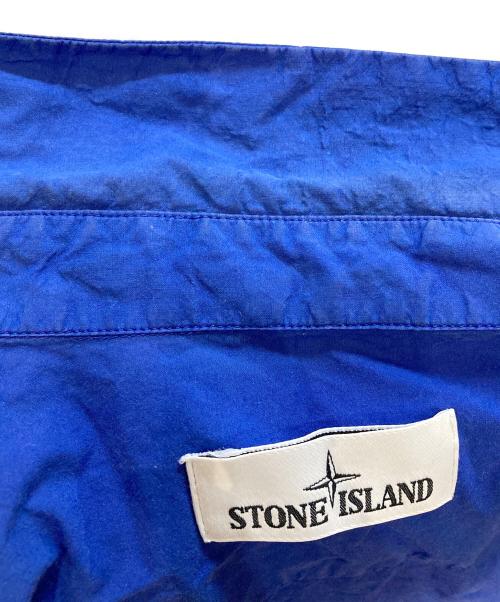 STONE ISLAND（ストーンアイランド）STONE ISLAND (ストーンアイランド) 半袖シャツ ブルー サイズ:XLの古着・服飾アイテム