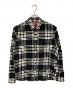 SUPREMEシュプリーム）の古着「19AW Tartan Flannel Shirt」｜ブラック