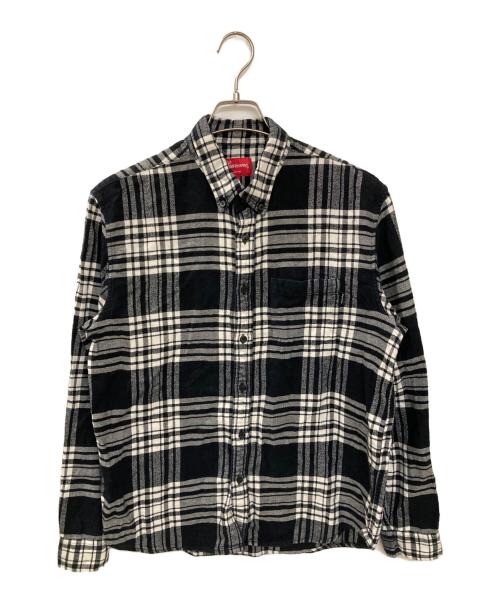 SUPREME（シュプリーム）SUPREME (シュプリーム) 19AW Tartan Flannel Shirt ブラック サイズ:Mの古着・服飾アイテム