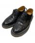 Dr.Martens（ドクターマーチン）の古着「パテント3ホールシューズ」｜ブラック