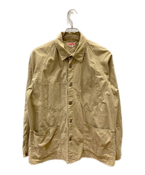 WAREHOUSE（ウエアハウス）WAREHOUSE (ウエアハウス) カバーオール ベージュ サイズ:38の古着・服飾アイテム