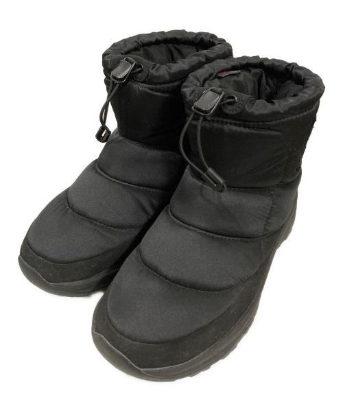 THE NORTH FACE（ザ ノース フェイス）THE NORTH FACE (ザ ノース フェイス) ヌプシブーティ ウォータープルーフ ロゴ ショート ブラック サイズ:25cmの古着・服飾アイテム