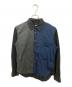 BLACK COMME des GARCONS（ブラックコムデギャルソン）の古着「バイカラーシャツ」｜ネイビー