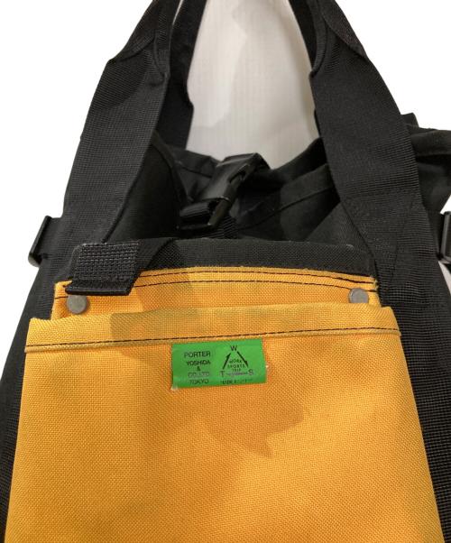 PORTER（ポーター）PORTER (ポーター) UNION/バックパック ブラックの古着・服飾アイテム