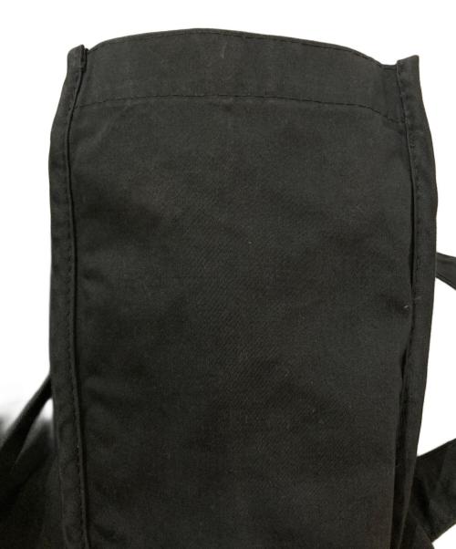 STONE ISLAND（ストーンアイランド）STONE ISLAND (ストーンアイランド) ロゴプリントトートバッグ ブラックの古着・服飾アイテム