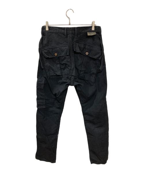 KAPITAL（キャピタル）KAPITAL (キャピタル) 薄キャンバス リンゴマンカーゴパンツ ブラック サイズ:Mの古着・服飾アイテム