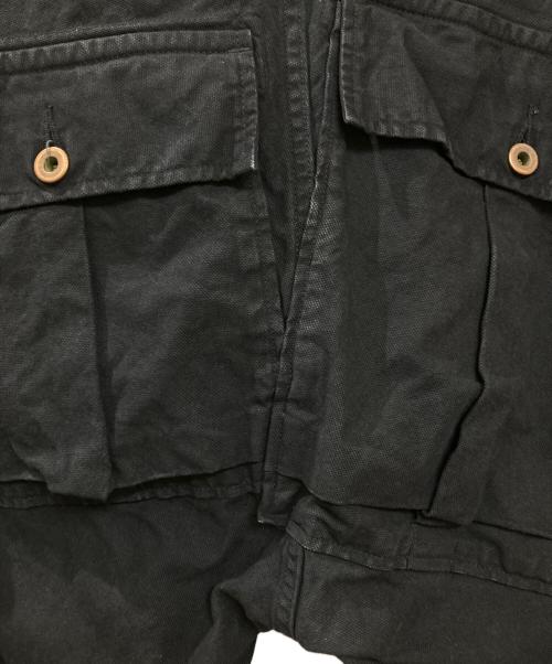 KAPITAL（キャピタル）KAPITAL (キャピタル) 薄キャンバス リンゴマンカーゴパンツ ブラック サイズ:Mの古着・服飾アイテム
