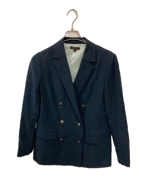 TOCCA（トッカ）TOCCA (トッカ) ダブルテーラードジャケット ネイビー サイズ:4の古着・服飾アイテム