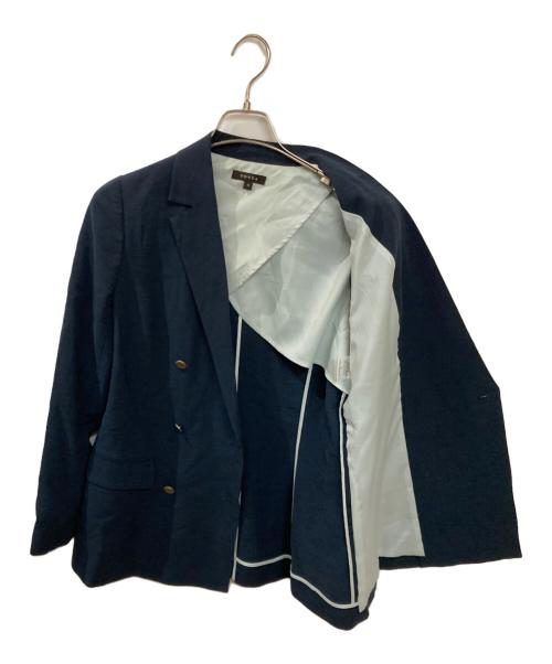 TOCCA（トッカ）TOCCA (トッカ) ダブルテーラードジャケット ネイビー サイズ:4の古着・服飾アイテム