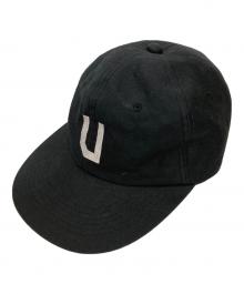unnamed headwear（アンネームドヘッドウェア）の古着「DEEP LOGO キャップ」｜ブラック