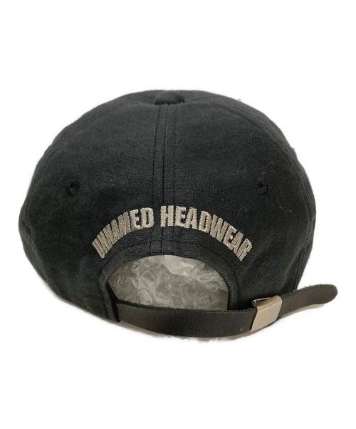 unnamed headwear（アンネームドヘッドウェア）UNNAMED HEADWEAR (アンネームドヘッドウェア) DEEP LOGO キャップ ブラックの古着・服飾アイテム