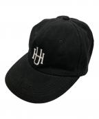 unnamed headwearアンネームドヘッドウェア）の古着「DEEP LOGOキャップ」｜ブラック