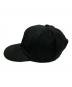 unnamed headwear (アンネームドヘッドウェア) DEEP LOGOキャップ ブラック：5000円