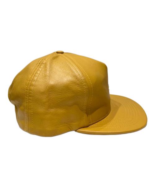 SUPREME（シュプリーム）Supreme (シュプリーム) Silver Plate Stencil 5-Panel Cap イエローの古着・服飾アイテム