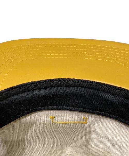 SUPREME（シュプリーム）Supreme (シュプリーム) Silver Plate Stencil 5-Panel Cap イエローの古着・服飾アイテム