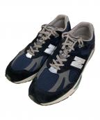 NEW BALANCEニューバランス）の古着「991V2 スニーカー」｜ネイビー