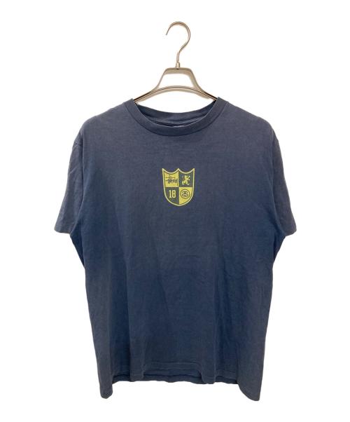 stussy（ステューシー）stussy (ステューシー) 90S グリフィンプリントTシャツ ネイビー サイズ:Lの古着・服飾アイテム