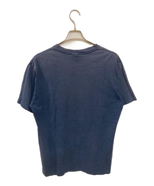 stussy（ステューシー）stussy (ステューシー) 90S グリフィンプリントTシャツ ネイビー サイズ:Lの古着・服飾アイテム