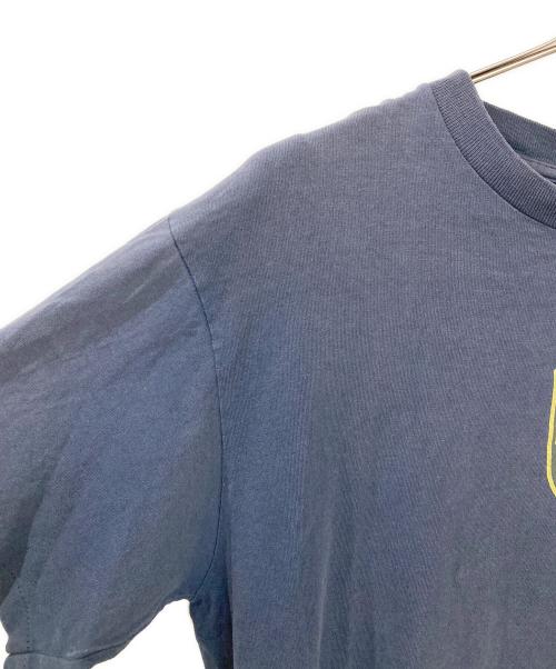 stussy（ステューシー）stussy (ステューシー) 90S グリフィンプリントTシャツ ネイビー サイズ:Lの古着・服飾アイテム