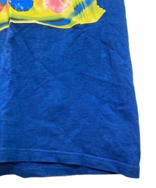 stussy（ステューシー）stussy (ステューシー) 00S skillzプリントTシャツ ブルー サイズ:Mの古着・服飾アイテム