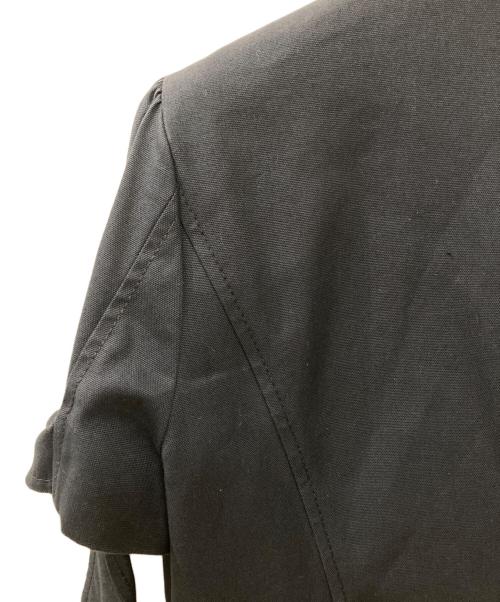 RED VALENTINO（レッドヴァレンティノ）RED VALENTINO (レッドヴァレンティノ) リボンハーフスリーブジャケット ネイビー サイズ:44の古着・服飾アイテム