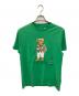 POLO RALPH LAUREN（ポロ・ラルフローレン）の古着「ポロベアプリントTシャツ」｜グリーン