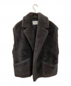 hauntハウント）の古着「ボアベスト」｜グレー