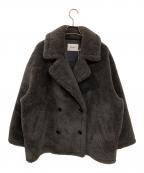 hauntハウント）の古着「ボアコート」｜グレー