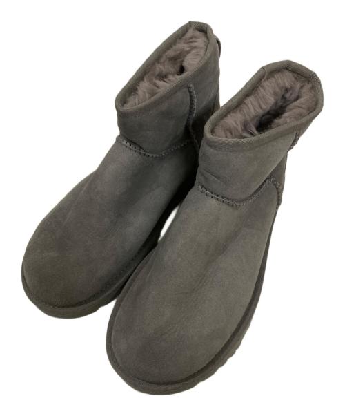 UGG（アグ）UGG (アグ) クラシック ミニ IIムートンブーツ グレー サイズ:24cmの古着・服飾アイテム