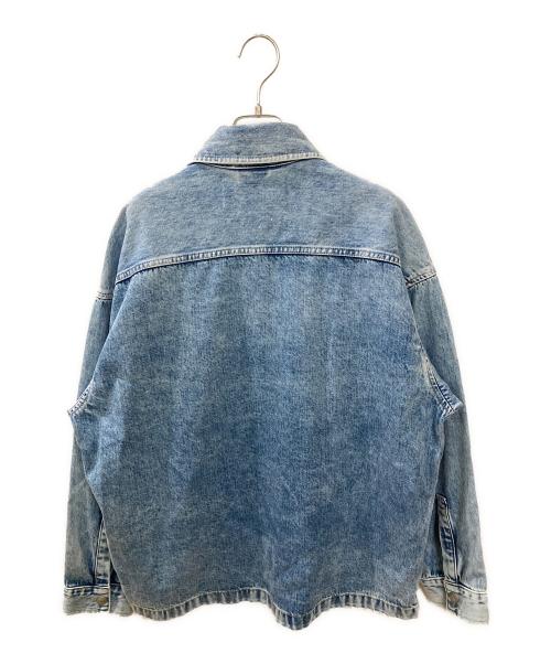 Calvin Klein Jeans（カルバンクラインジーンズ）Calvin Klein Jeans (カルバンクラインジーンズ) オーバーサイズデニムジャケット インディゴ サイズ:Sの古着・服飾アイテム