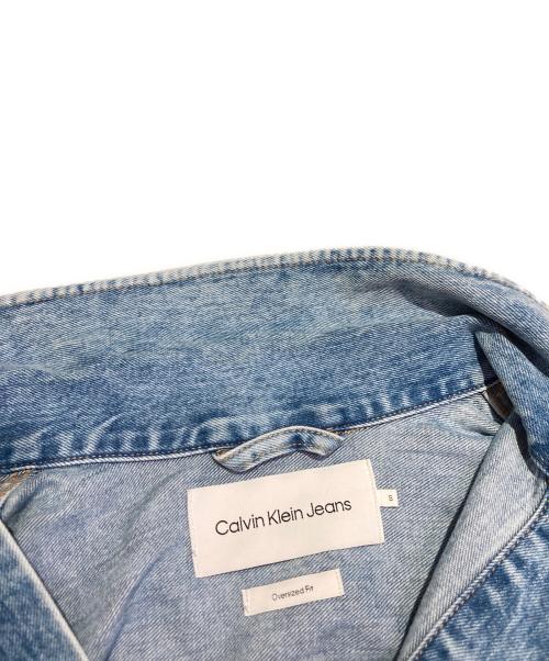 Calvin Klein Jeans（カルバンクラインジーンズ）Calvin Klein Jeans (カルバンクラインジーンズ) オーバーサイズデニムジャケット インディゴ サイズ:Sの古着・服飾アイテム