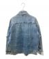 Calvin Klein Jeans (カルバンクラインジーンズ) オーバーサイズデニムジャケット インディゴ サイズ:S：8000円
