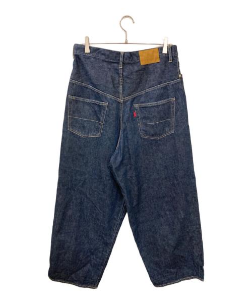 NEON SIGN（ネオンサイン）NEON SIGN (ネオンサイン) ワイドデニムパンツ インディゴ サイズ:2の古着・服飾アイテム