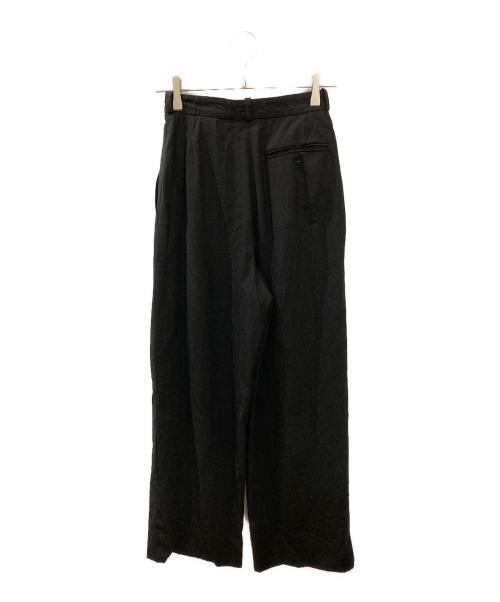 HERMES（エルメス）HERMES (エルメス) オールドウールタックスラックス グレー サイズ:34の古着・服飾アイテム