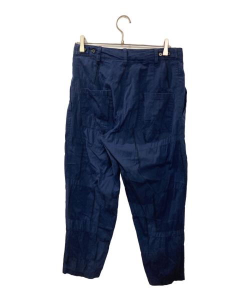 Y's（ワイズ）Y's (ワイズ) パッチワークステッチコットンテーパードパンツ ネイビー サイズ:XSの古着・服飾アイテム