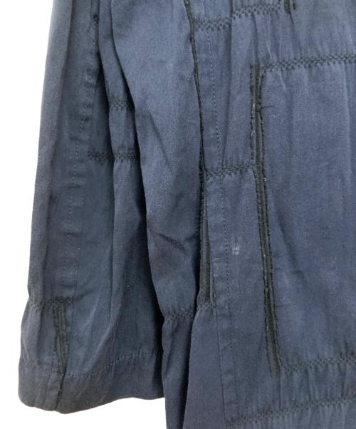 Y's（ワイズ）Y's (ワイズ) パッチワークステッチコート ネイビー サイズ:1の古着・服飾アイテム
