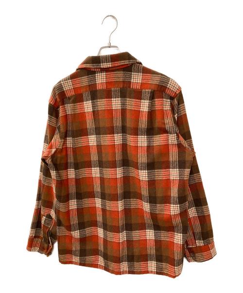 PENDLETON（ペンドルトン）PENDLETON (ペンドルトン) ヴィンテージ ボートシャツ ブラウン サイズ:Lの古着・服飾アイテム