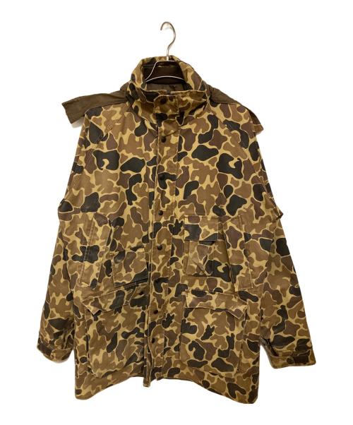 WOOLRICH（ウールリッチ）WOOLRICH (ウールリッチ) 古着GORE-TEXカモフラコート ベージュ サイズ:Lの古着・服飾アイテム